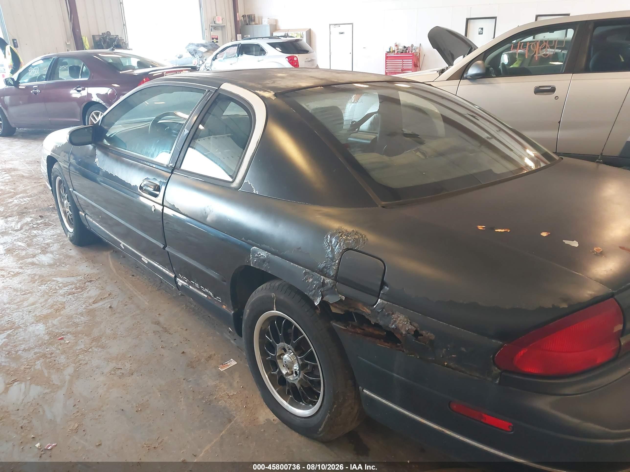 1995 Chevrolet Monte Carlo Ls Черный vin: 2G1WW12M1S9354996