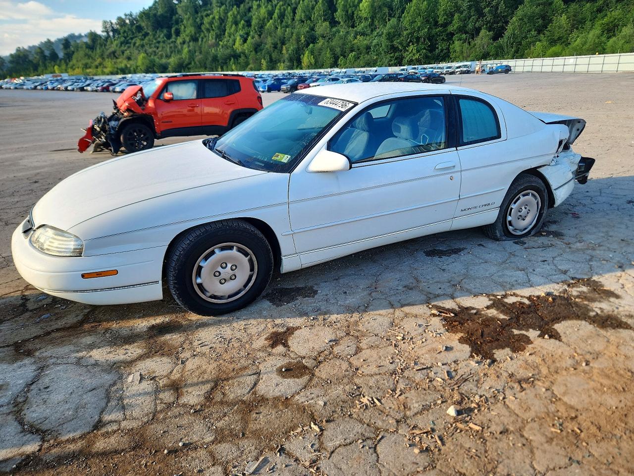 1997 Chevrolet Monte Carlo Ls White vin: 2G1WW12M2V9295526