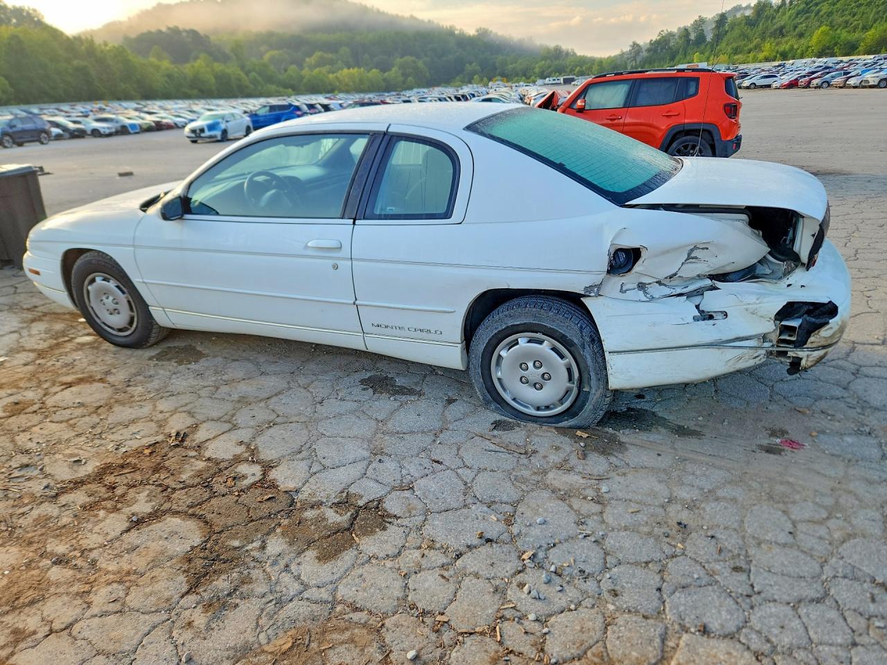 1997 Chevrolet Monte Carlo Ls Белый vin: 2G1WW12M2V9295526