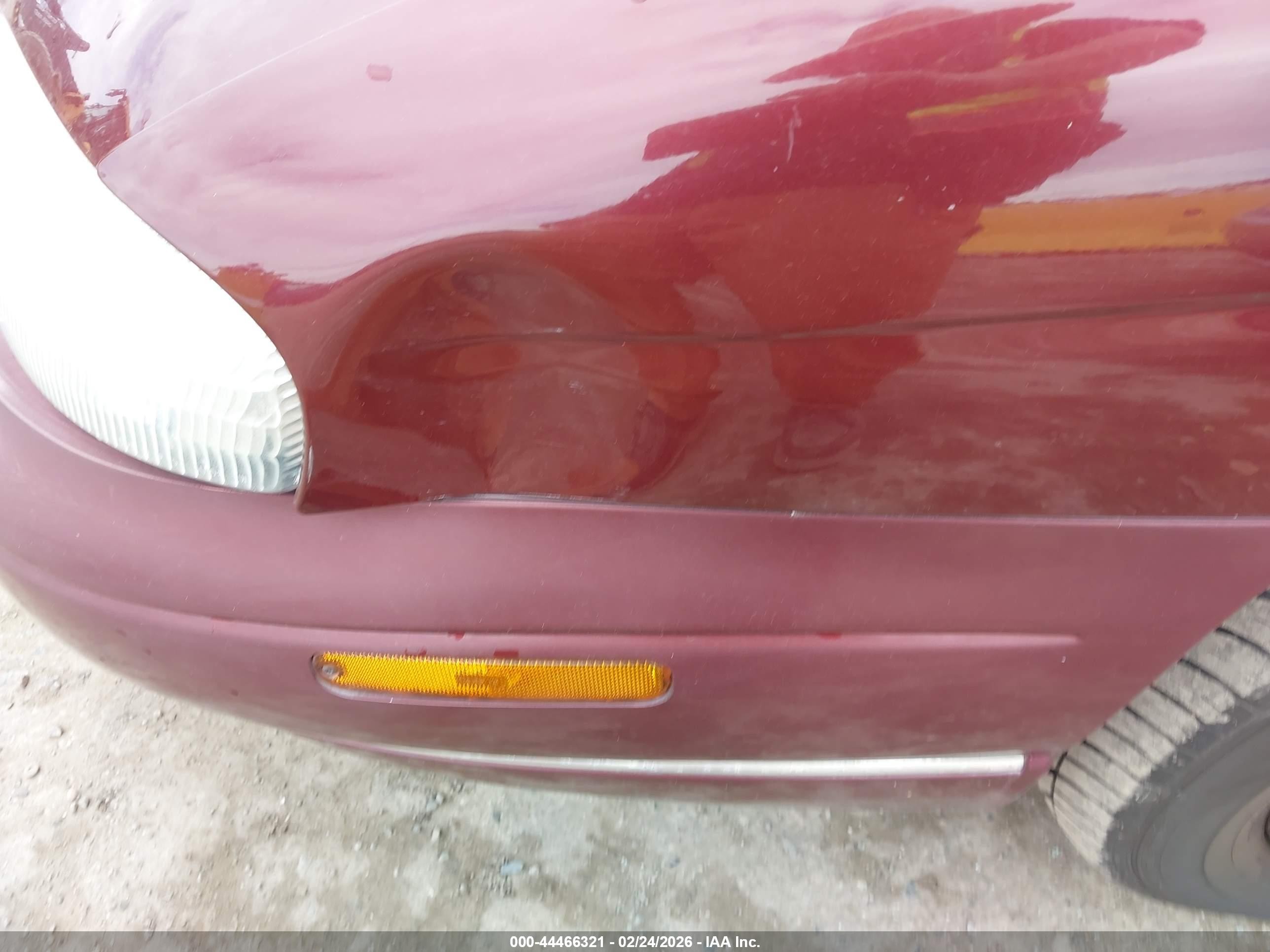 1996 Chevrolet Monte Carlo Ls Red vin: 2G1WW12M3T9117783