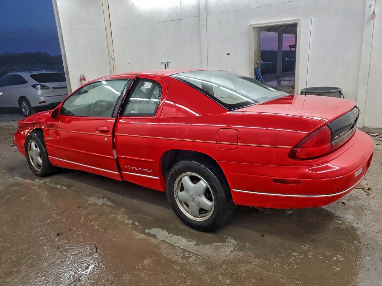 1995 Chevrolet Monte Carlo Ls Red vin: 2G1WW12M4S9206180