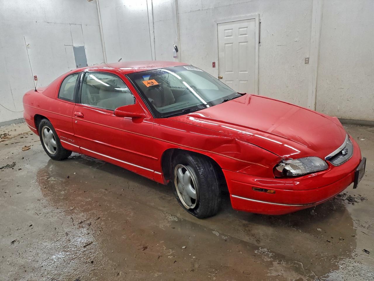 1995 Chevrolet Monte Carlo Ls Red vin: 2G1WW12M4S9206180