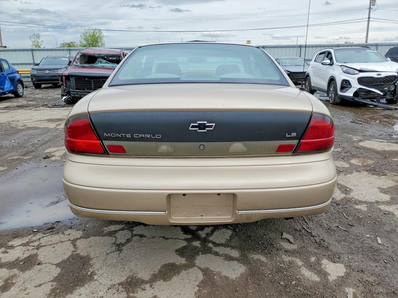 1999 Chevrolet Monte Carlo Ls Бежевый vin: 2G1WW12M5X9287620