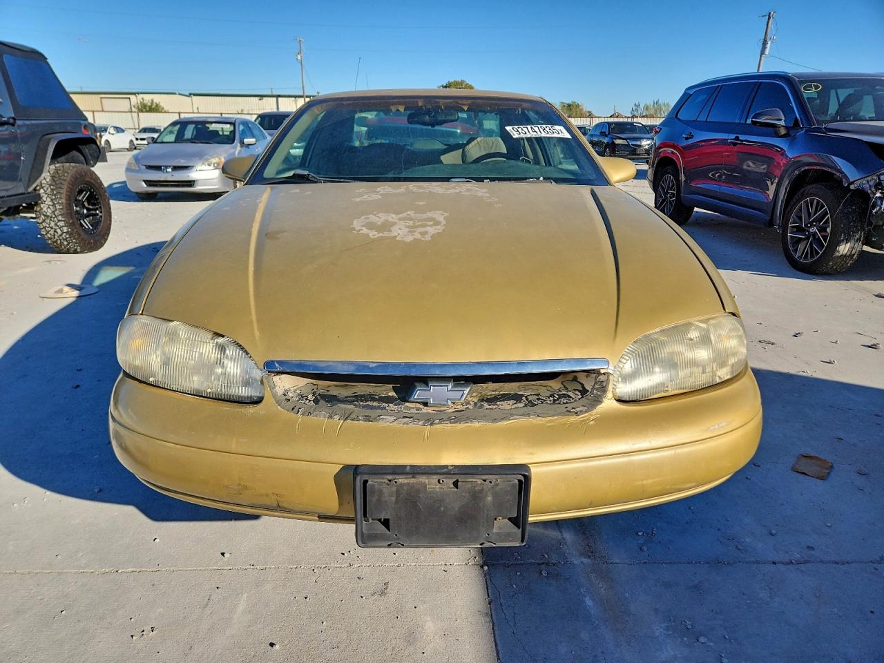 1998 Chevrolet Monte Carlo Ls Золотой vin: 2G1WW12M6W9160468