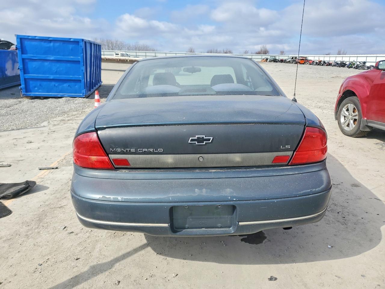1995 Chevrolet Monte Carlo Ls Green vin: 2G1WW12M9S9223234