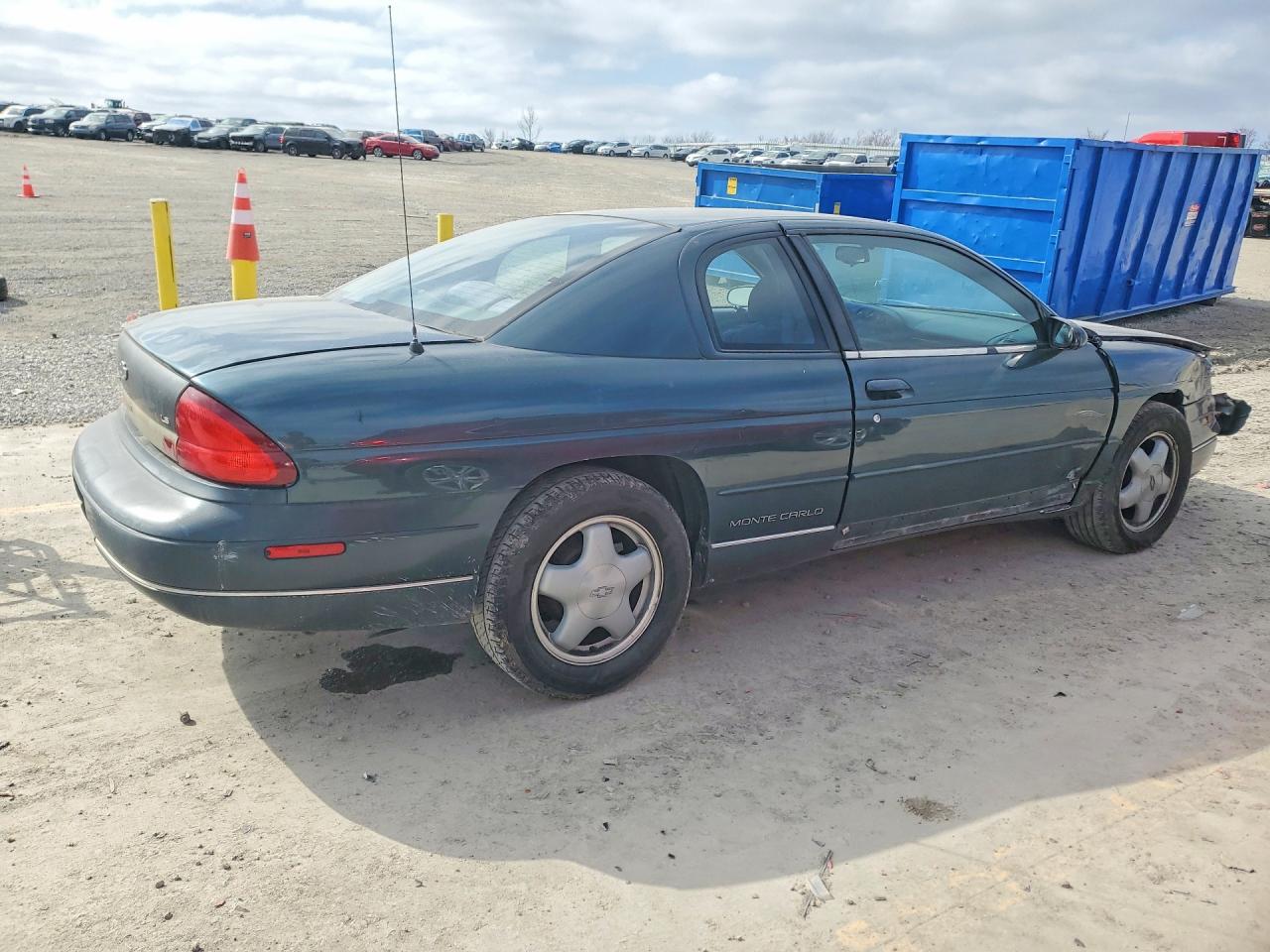 1995 Chevrolet Monte Carlo Ls Green vin: 2G1WW12M9S9223234