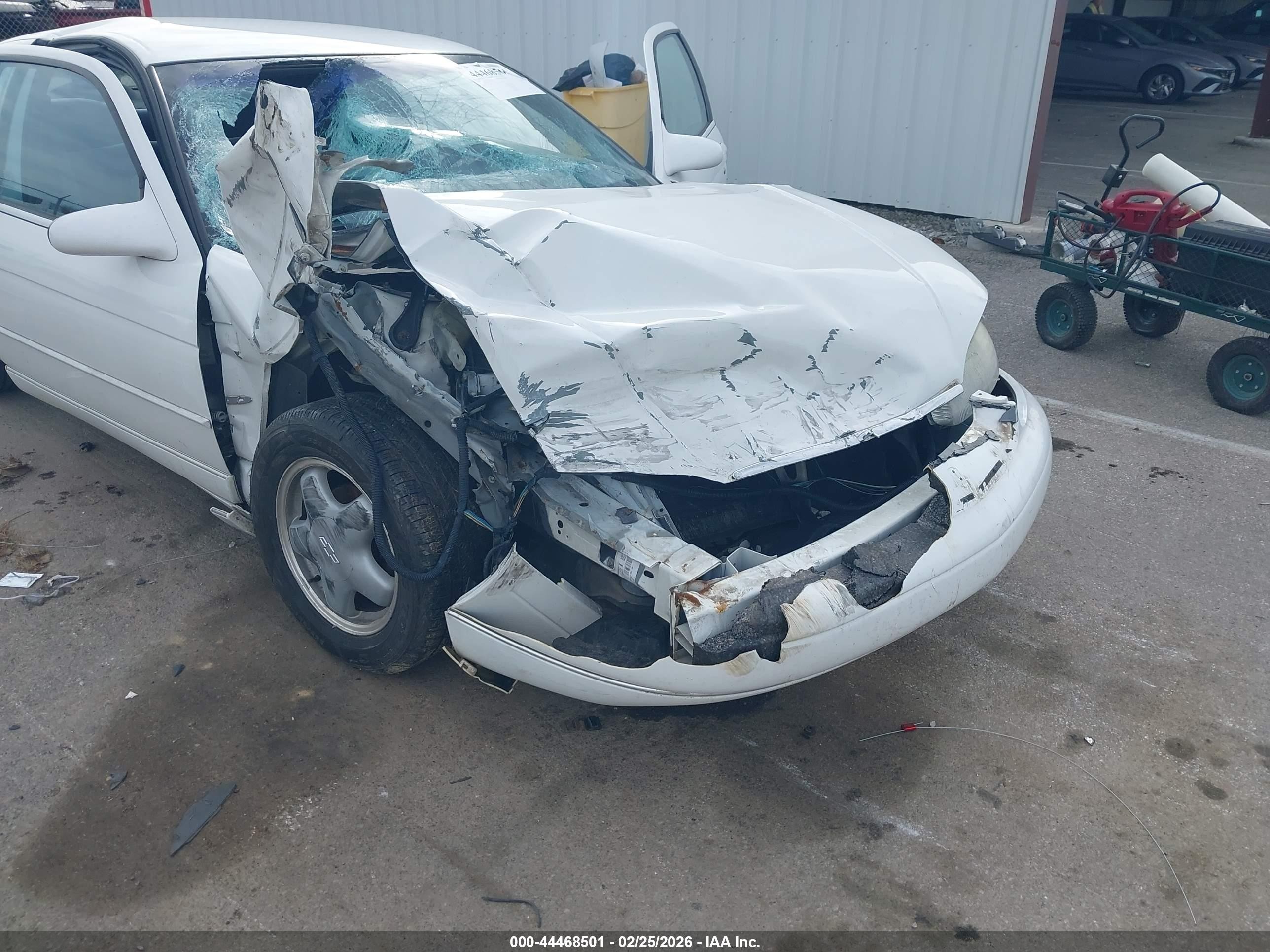 1995 Chevrolet Monte Carlo Ls White vin: 2G1WW12MXS9179714