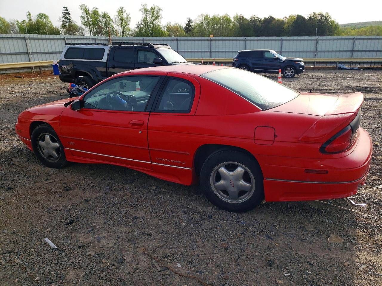 1997 Chevrolet Monte Carlo Ls Red vin: 2G1WW12MXV9103107
