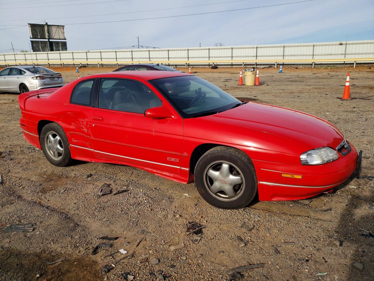 1997 Chevrolet Monte Carlo Ls Red vin: 2G1WW12MXV9103107