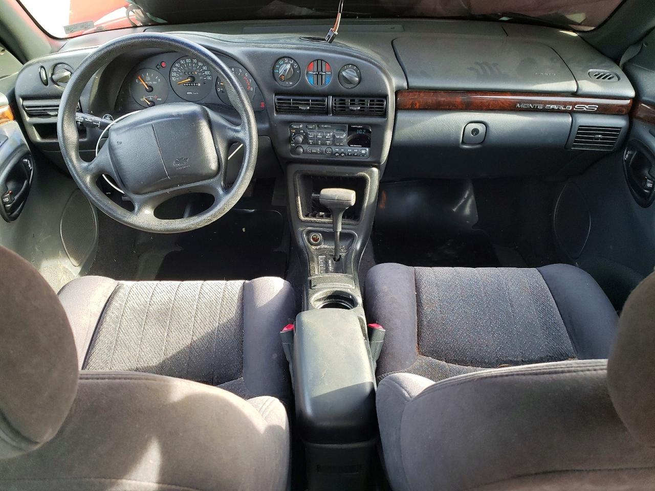 1997 Chevrolet Monte Carlo Ls Red vin: 2G1WW12MXV9103107