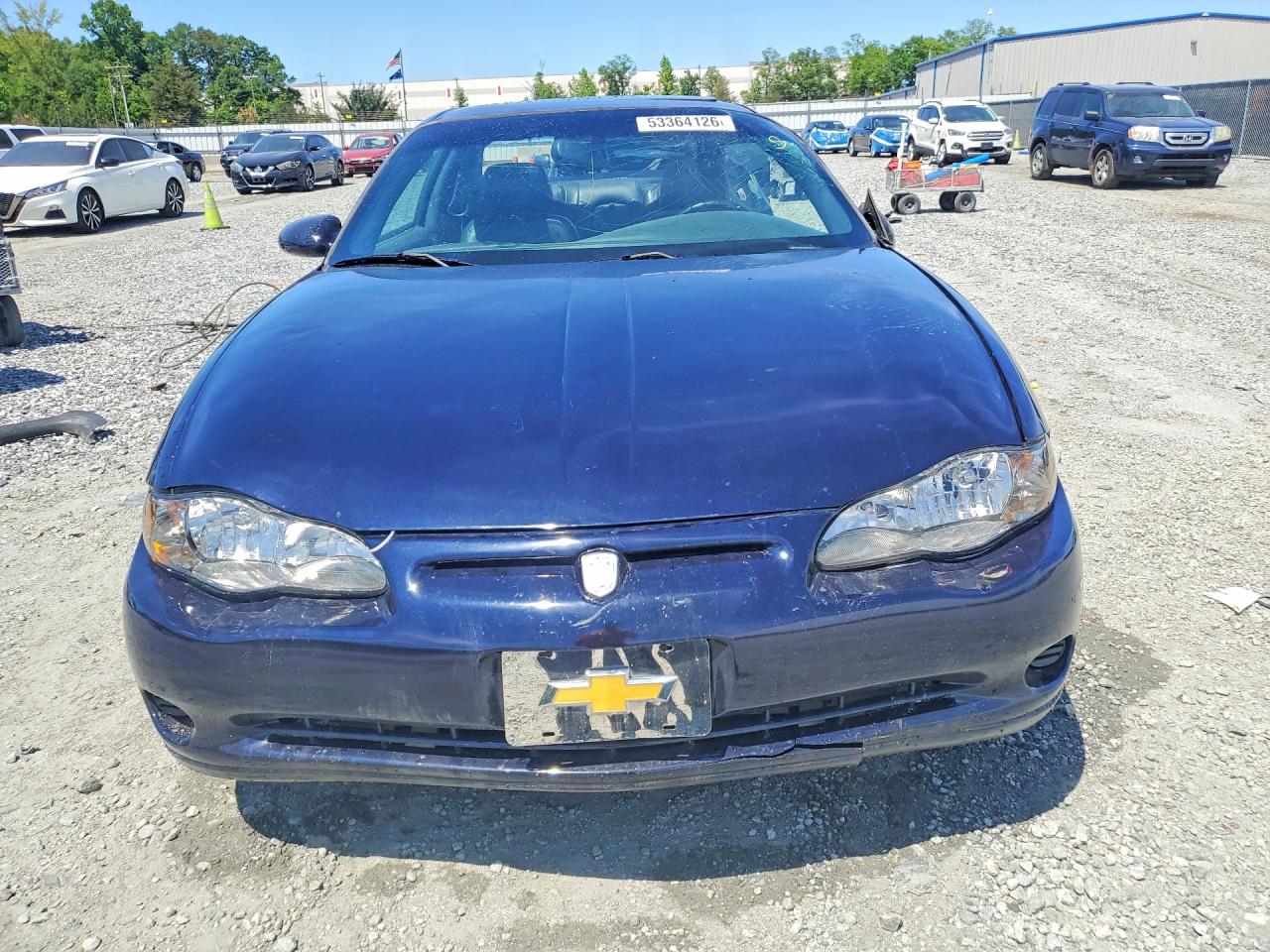 2001 Chevrolet Monte Carlo Ls Black vin: 2G1WW15E119331561