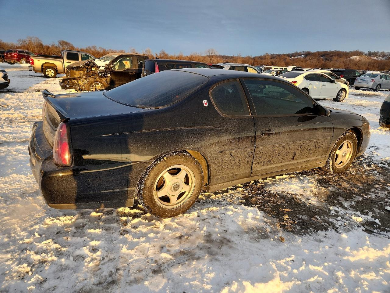 2001 Chevrolet Monte Carlo Ls Черный vin: 2G1WW15E319318634
