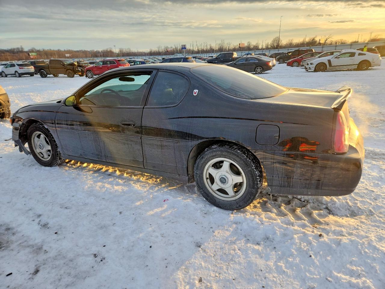 2001 Chevrolet Monte Carlo Ls Черный vin: 2G1WW15E319318634