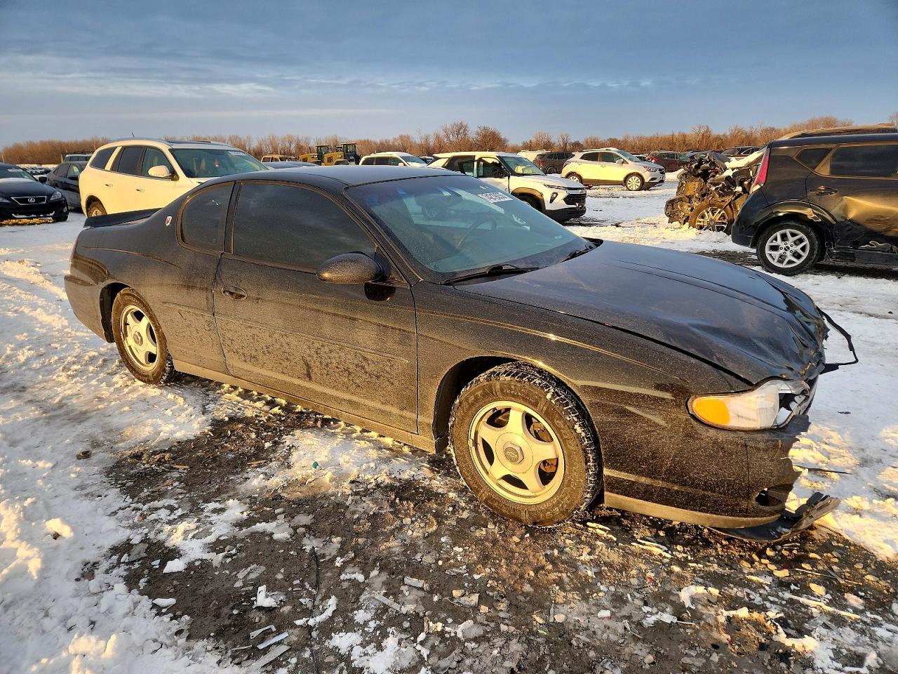 2001 Chevrolet Monte Carlo Ls Черный vin: 2G1WW15E319318634