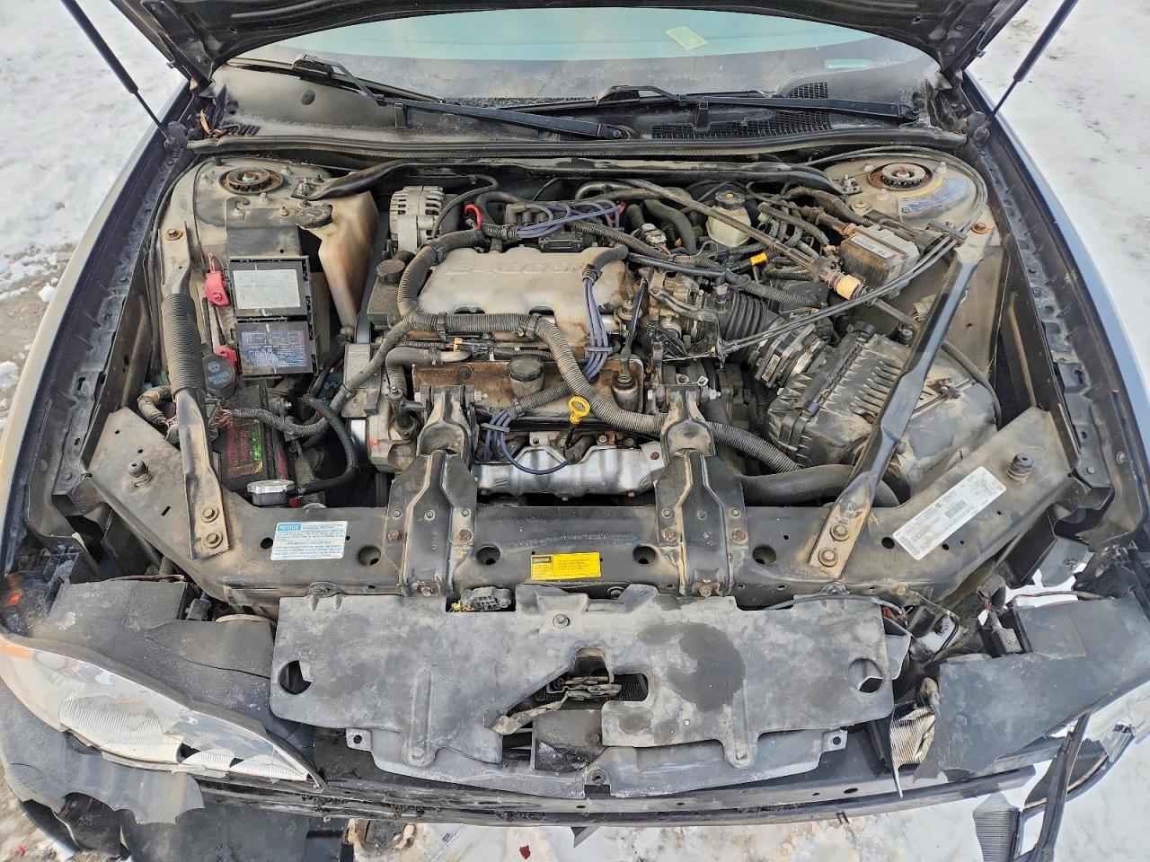 2001 Chevrolet Monte Carlo Ls Черный vin: 2G1WW15E319318634