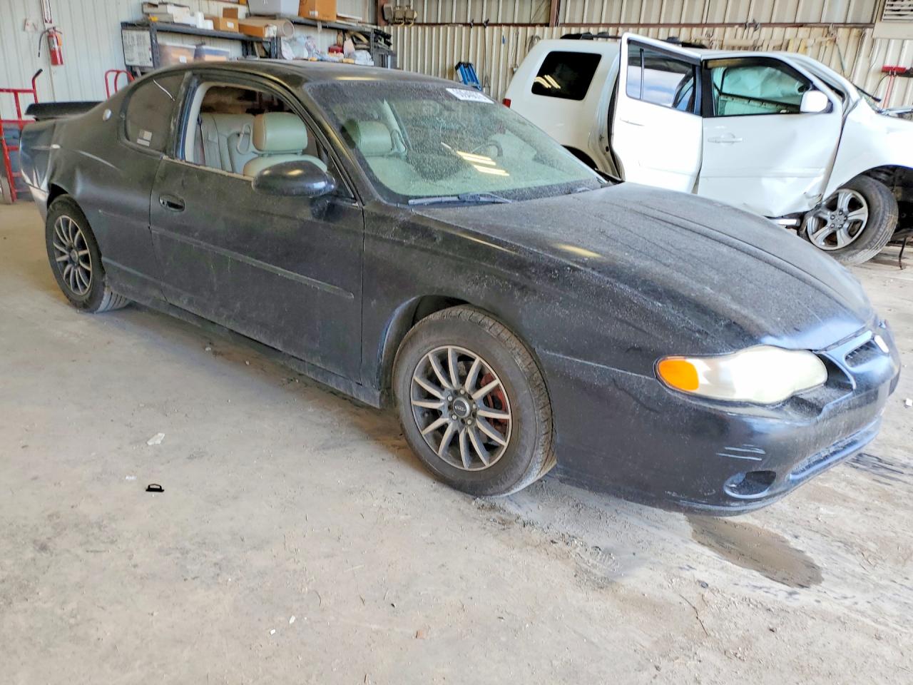 2001 Chevrolet Monte Carlo Ls Black vin: 2G1WW15E519185293