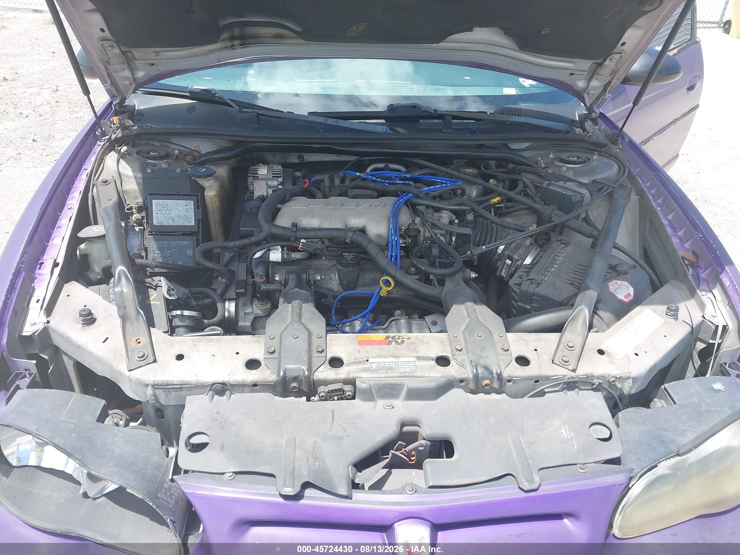 2002 Chevrolet Monte Carlo Ls Purple vin: 2G1WW15E929287701