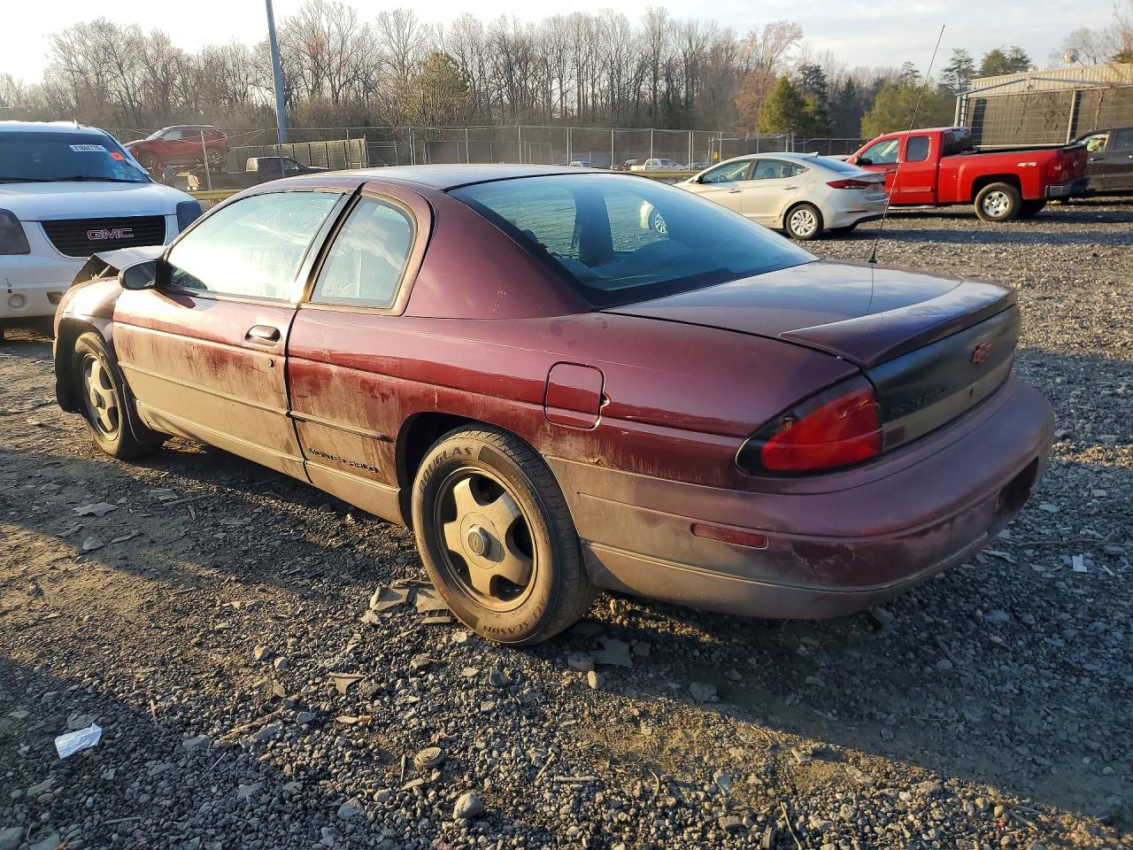 1999 Chevrolet Monte Carlo Z34 Бордовый vin: 2G1WX12K0X9137281