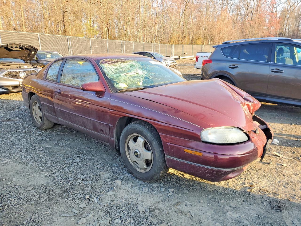 1999 Chevrolet Monte Carlo Z34 Бордовый vin: 2G1WX12K0X9137281