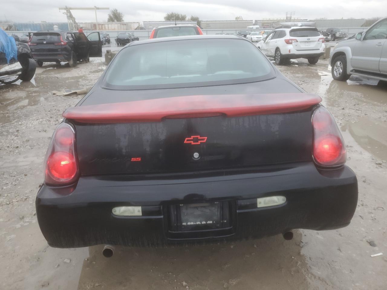 2004 Chevrolet Monte Carlo Ss Black vin: 2G1WX12K149363695