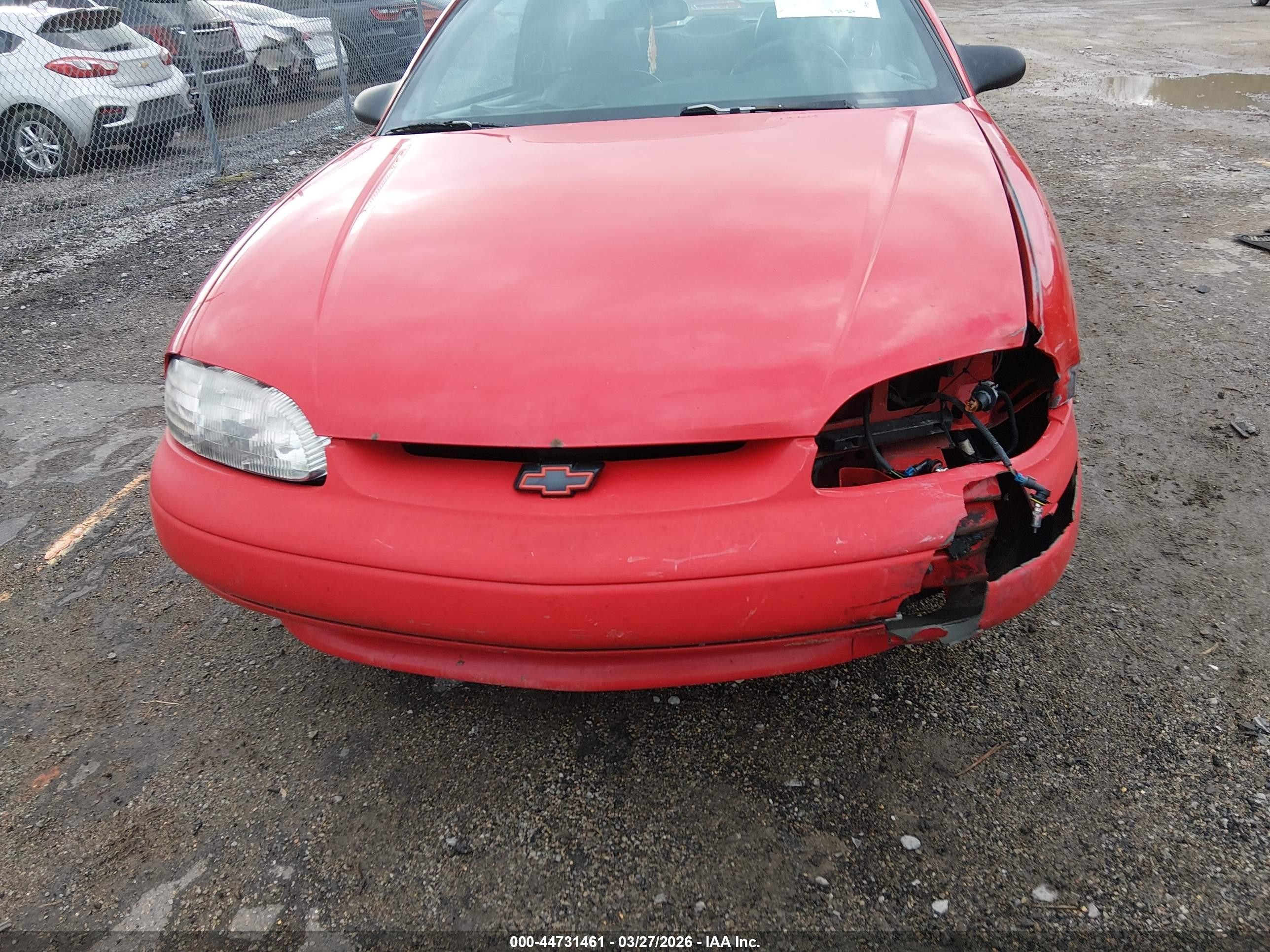 1998 Chevrolet Monte Carlo Z34 Red vin: 2G1WX12K1W9111240