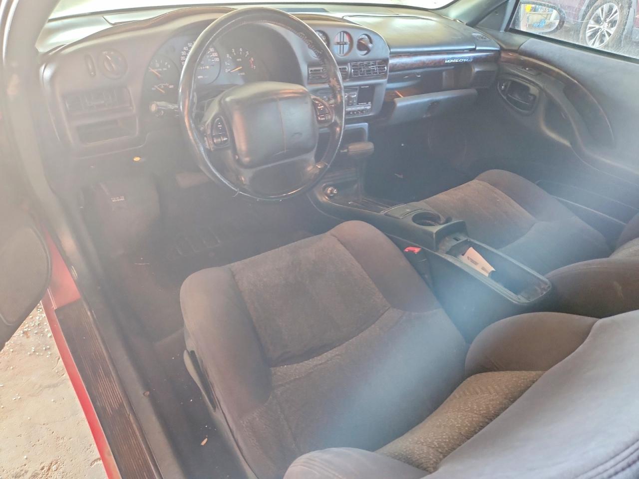1999 Chevrolet Monte Carlo Z34 Red vin: 2G1WX12K1X9284080