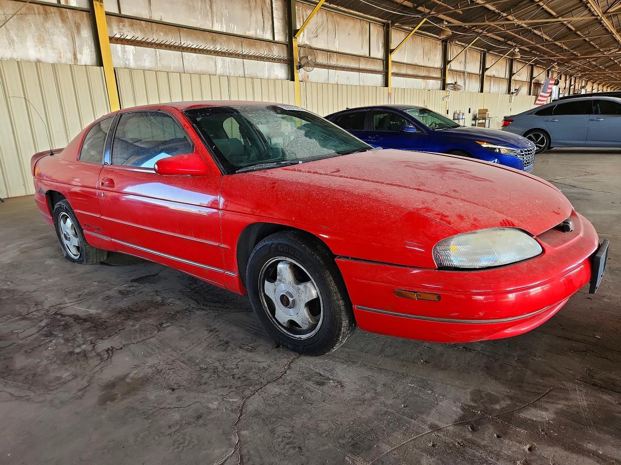 1999 Chevrolet Monte Carlo Z34 Red vin: 2G1WX12K1X9284080