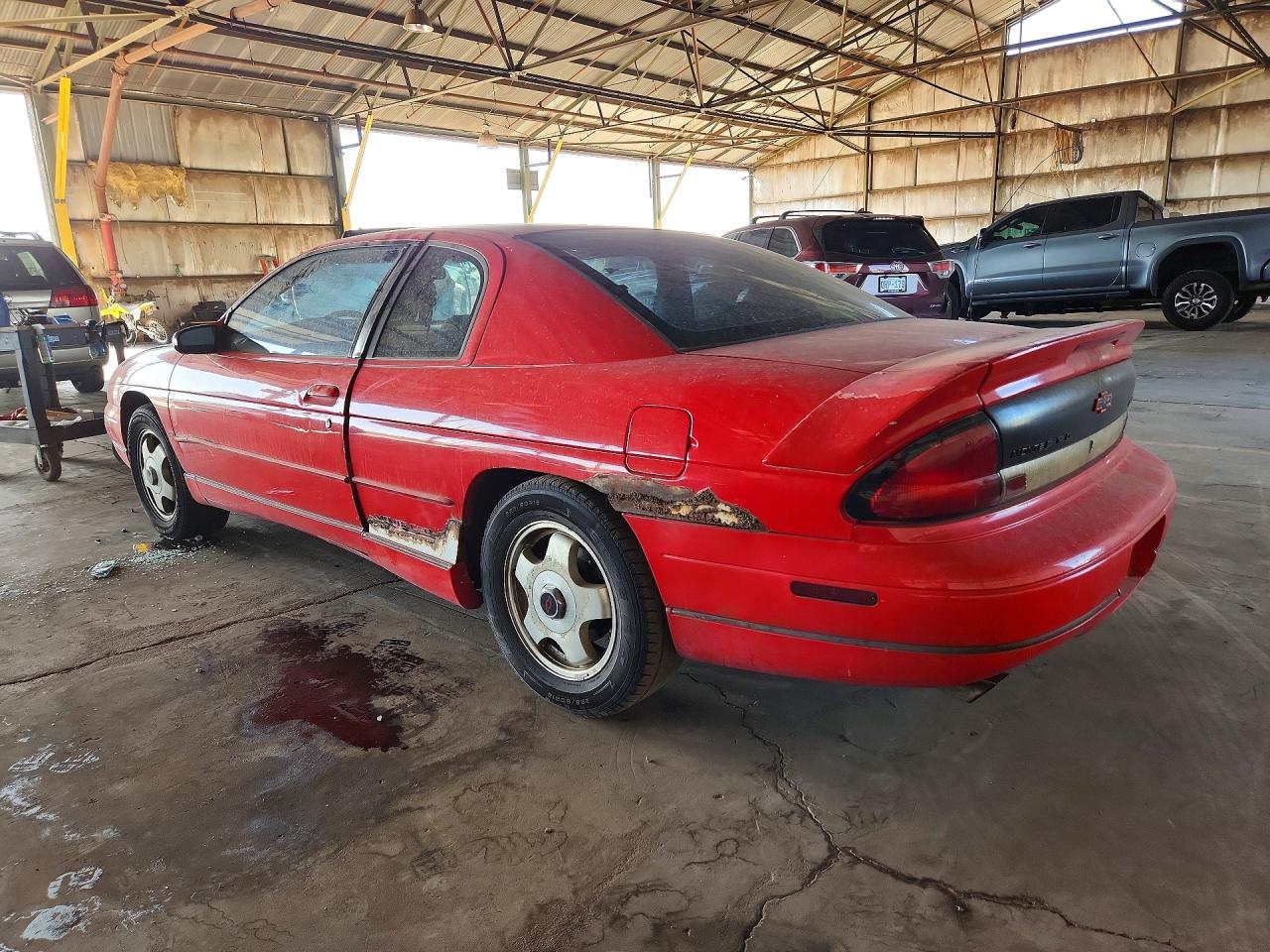 1999 Chevrolet Monte Carlo Z34 Red vin: 2G1WX12K1X9284080