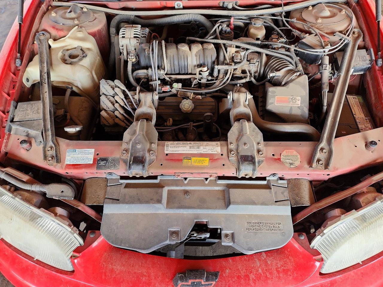 1999 Chevrolet Monte Carlo Z34 Red vin: 2G1WX12K1X9284080
