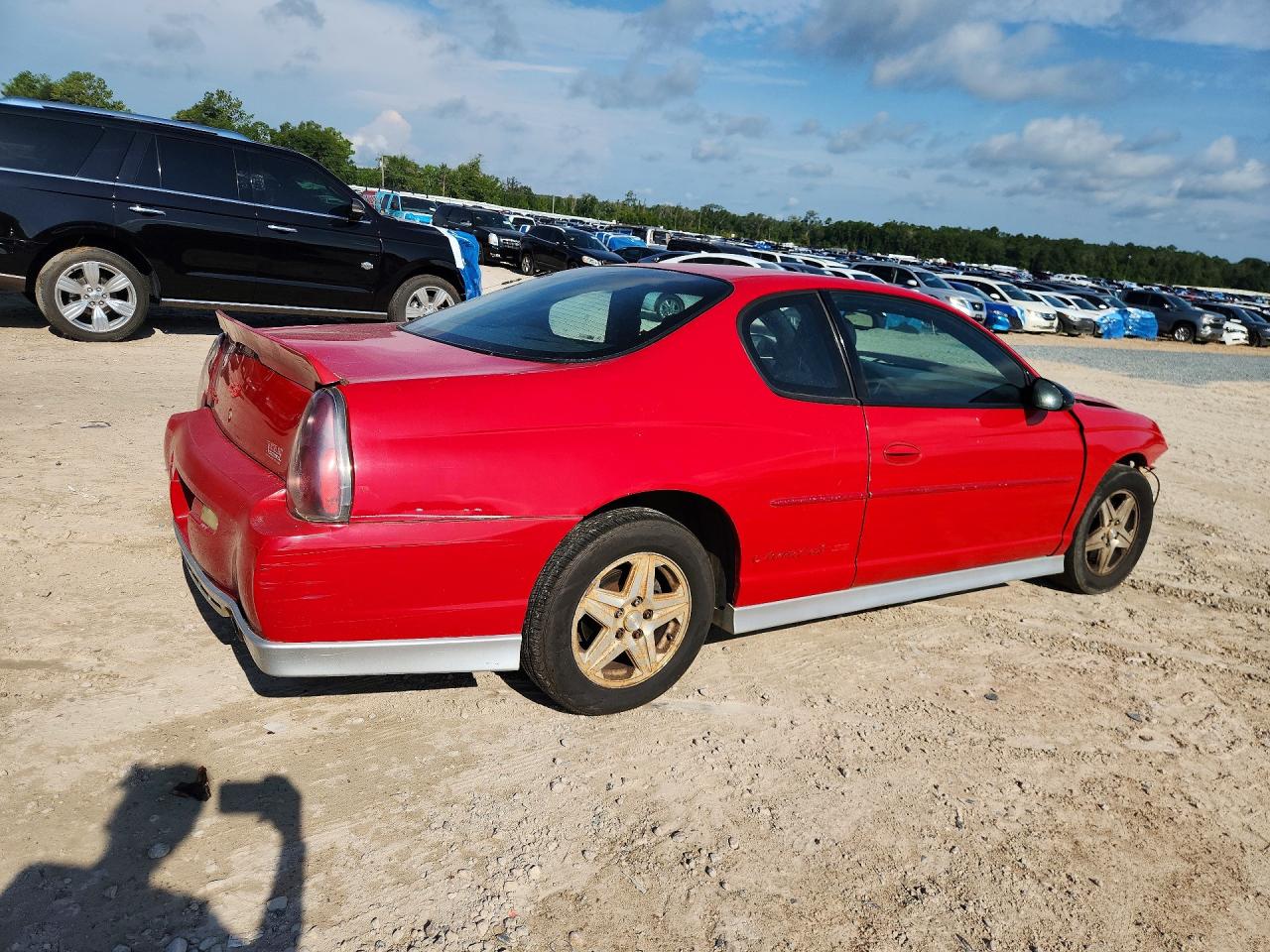 2003 Chevrolet Monte Carlo Ss Red vin: 2G1WX12K239384697