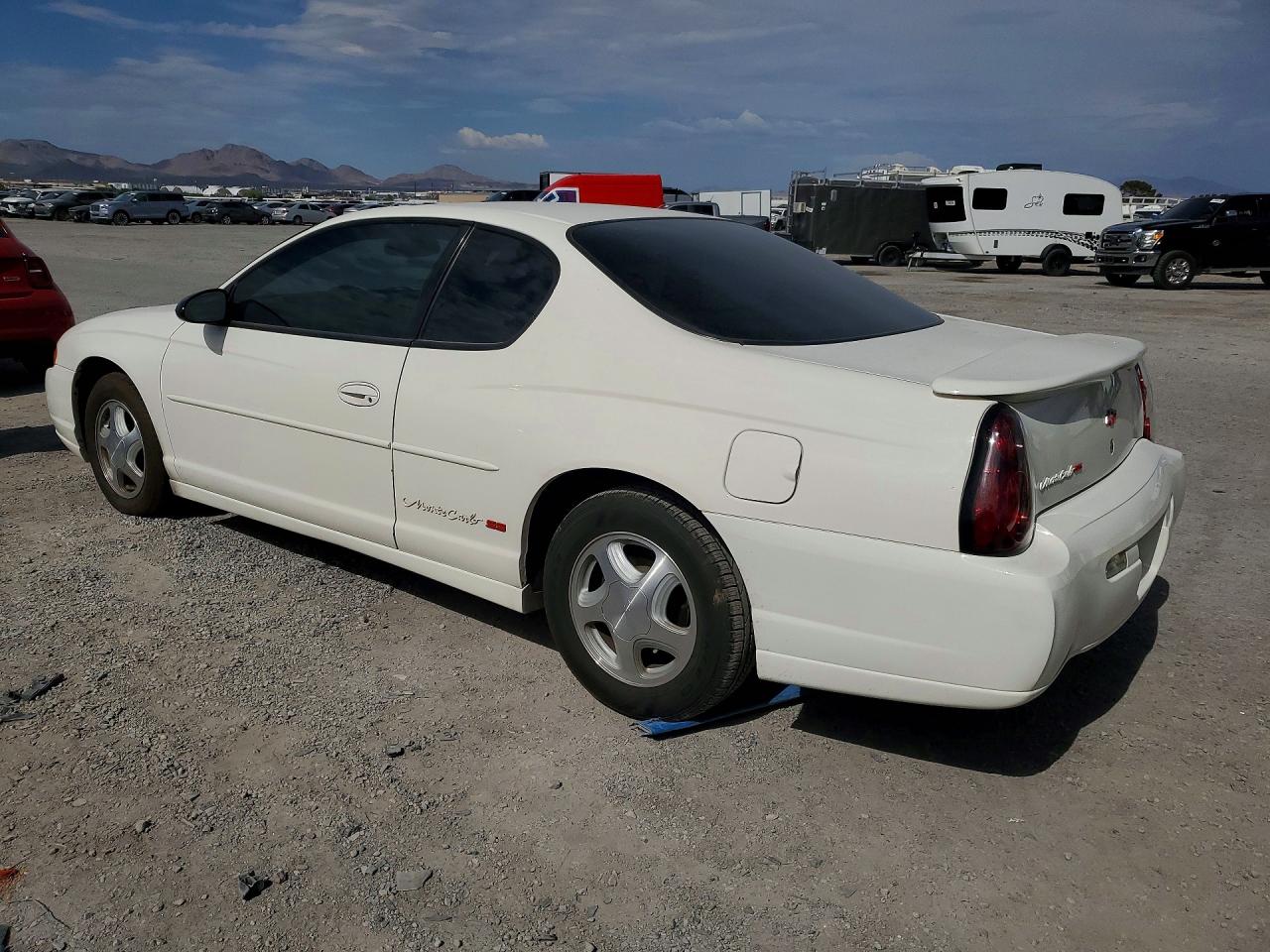 2003 Chevrolet Monte Carlo Ss White vin: 2G1WX12K339412345
