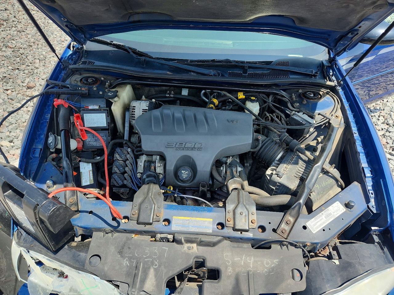 2003 Chevrolet Monte Carlo Ss Blue vin: 2G1WX12K439283306