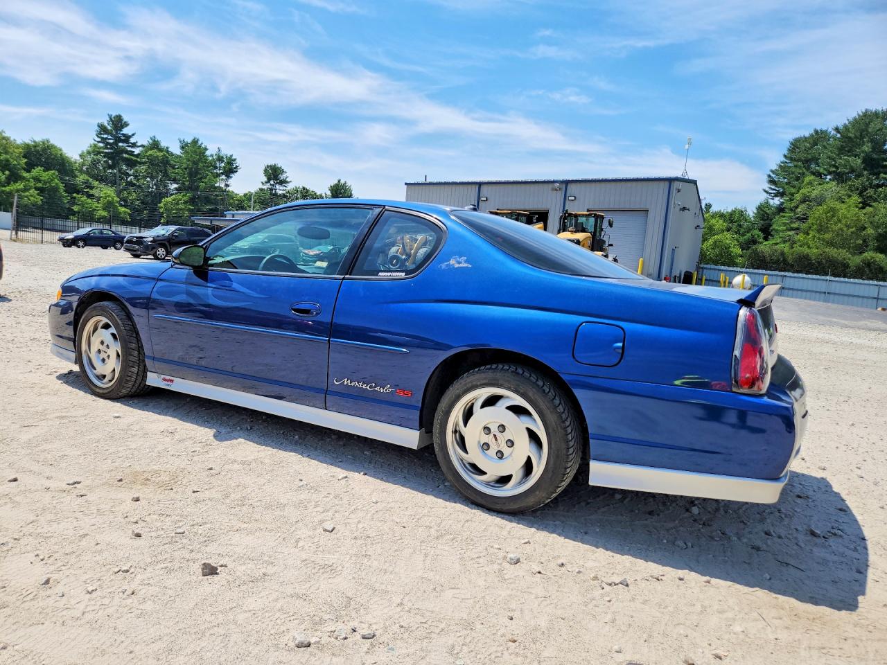 2003 Chevrolet Monte Carlo Ss Синий vin: 2G1WX12K439370039