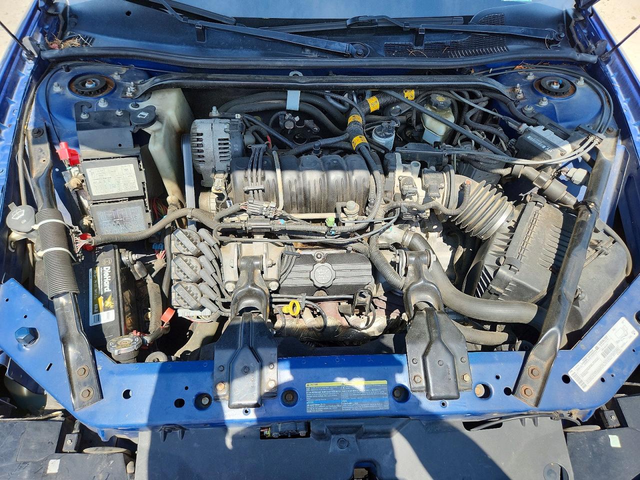 2003 Chevrolet Monte Carlo Ss Синий vin: 2G1WX12K439370039