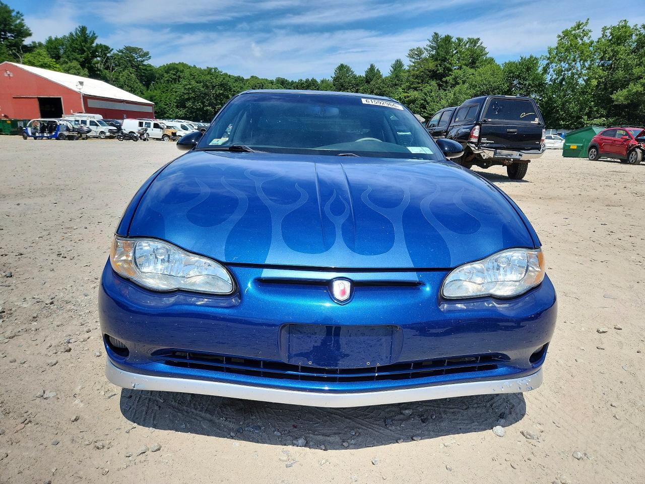 2003 Chevrolet Monte Carlo Ss Синий vin: 2G1WX12K439370039