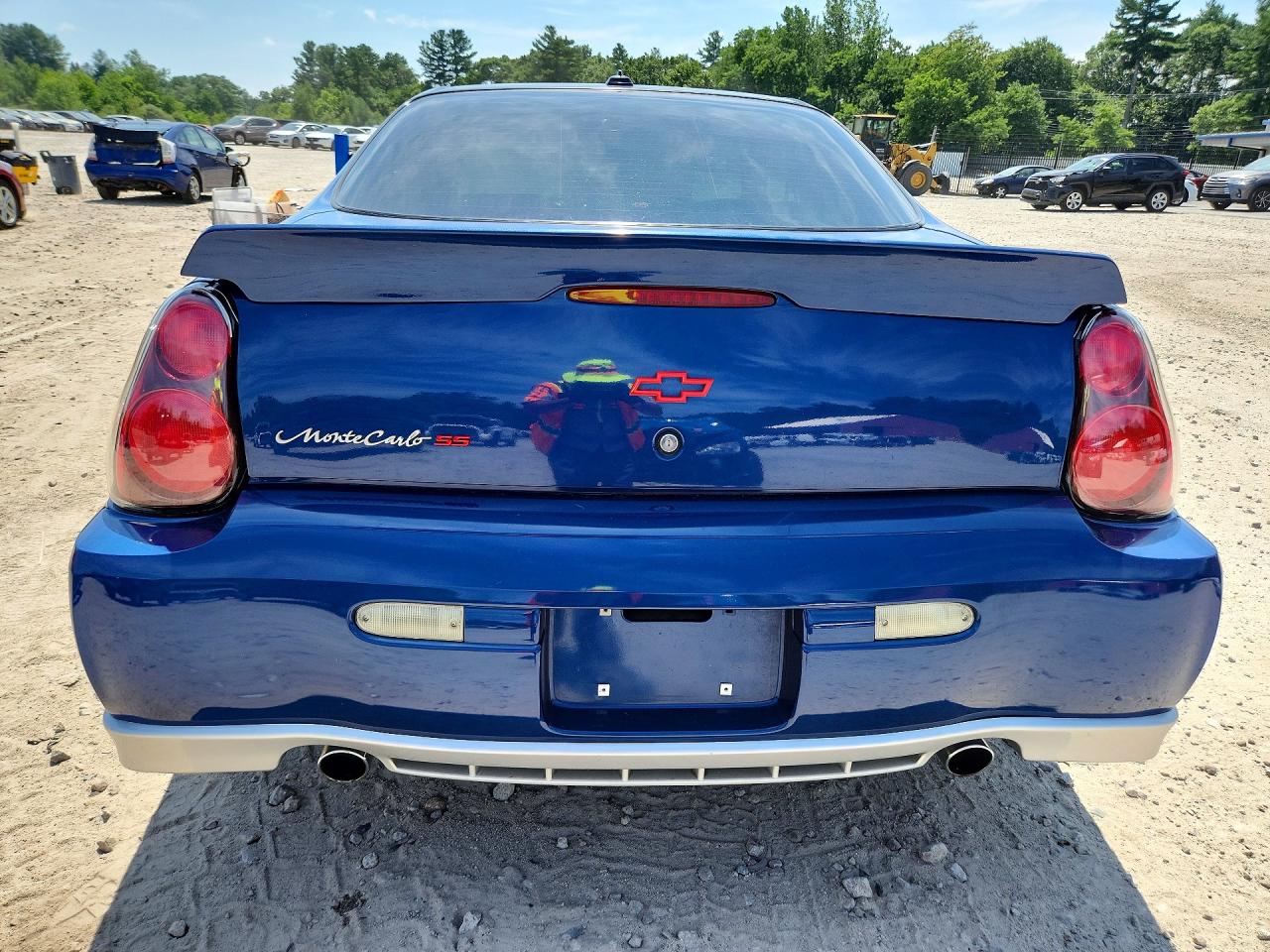 2003 Chevrolet Monte Carlo Ss Синий vin: 2G1WX12K439370039