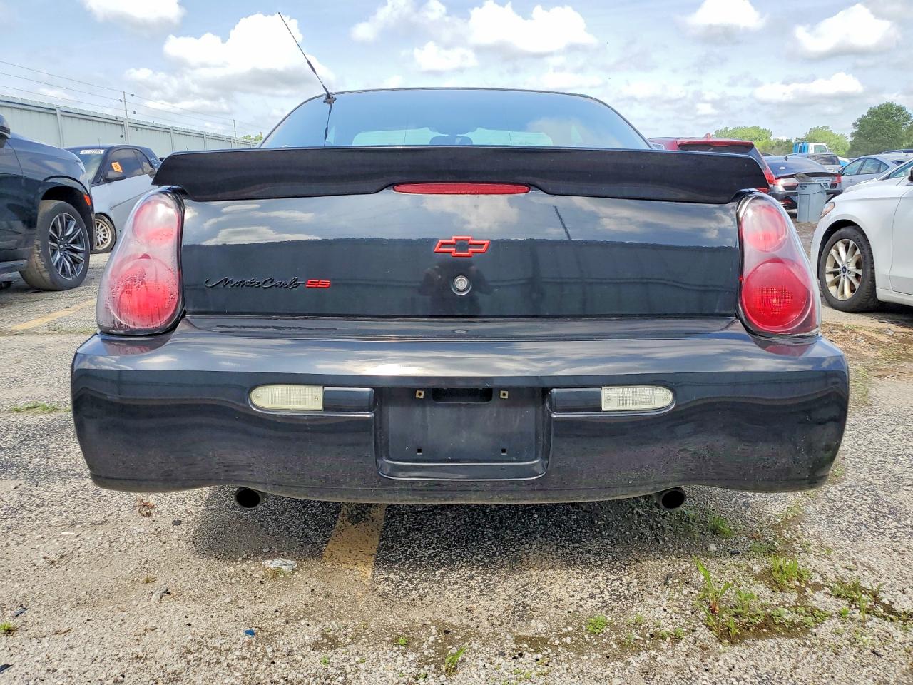 2004 Chevrolet Monte Carlo Ss Black vin: 2G1WX12K449395802