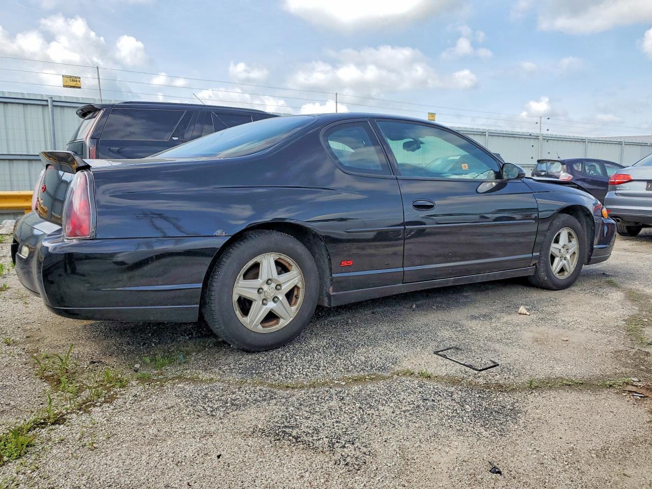 2004 Chevrolet Monte Carlo Ss Black vin: 2G1WX12K449395802