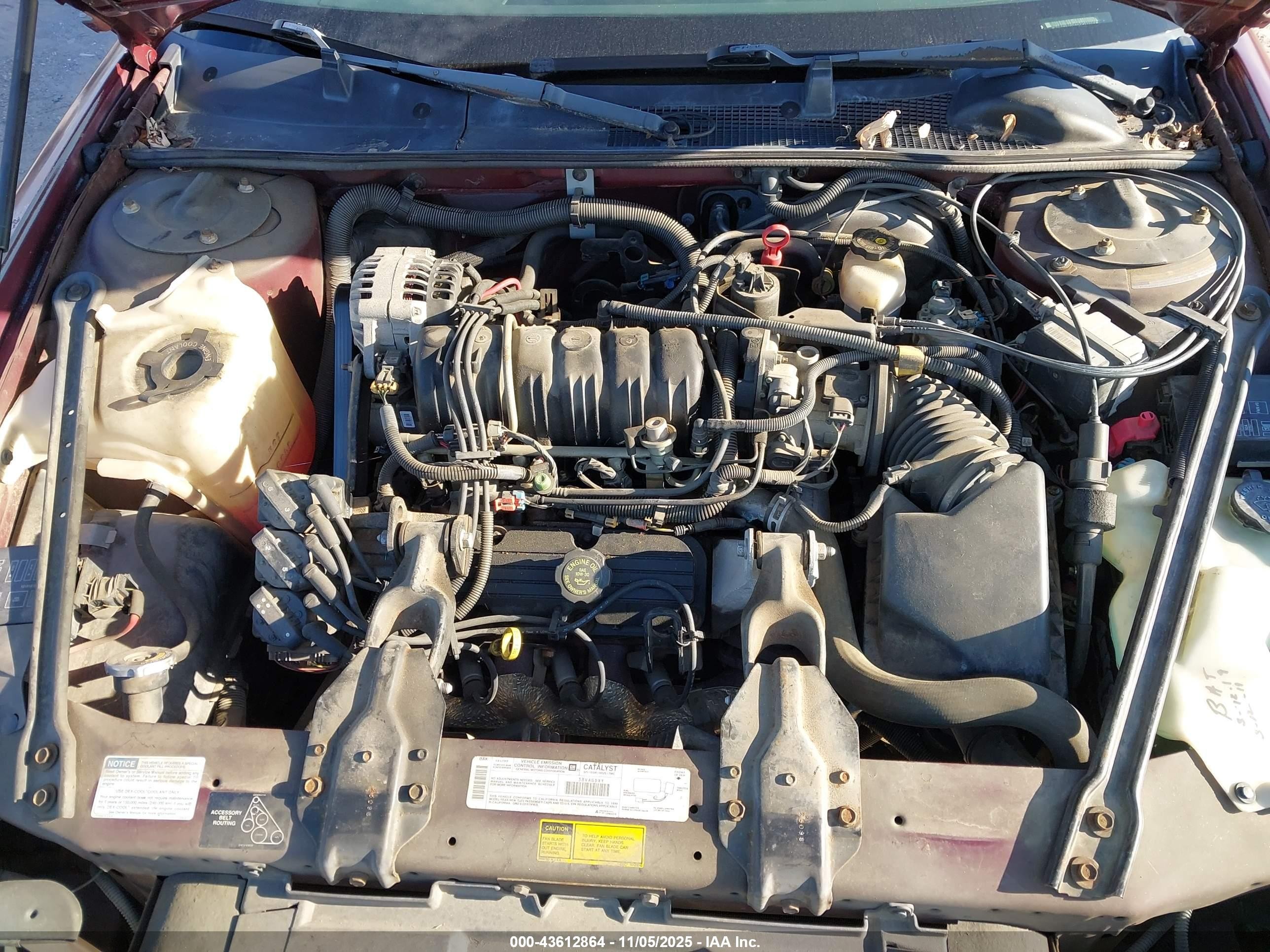 1999 Chevrolet Monte Carlo Z34 Burgundy vin: 2G1WX12K4X9129524