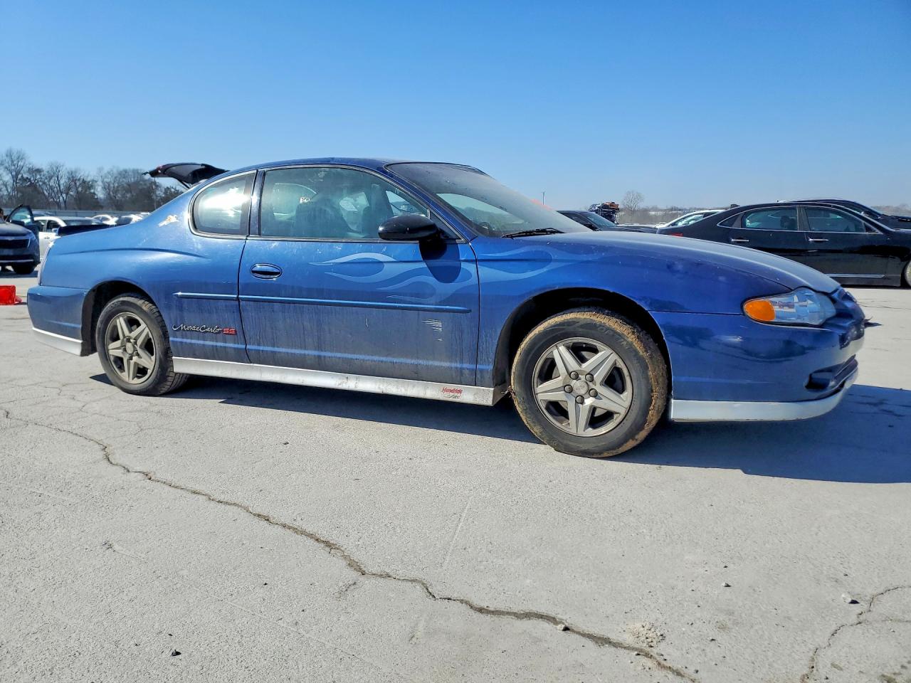 2003 Chevrolet Monte Carlo Ss Синий vin: 2G1WX12K539332920