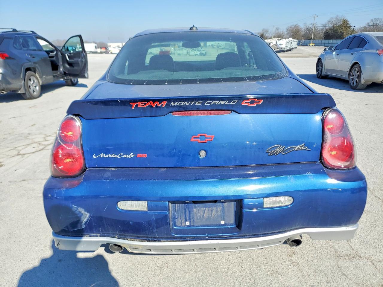 2003 Chevrolet Monte Carlo Ss Синий vin: 2G1WX12K539332920