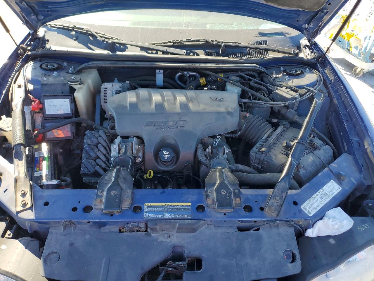 2003 Chevrolet Monte Carlo Ss Синий vin: 2G1WX12K539332920