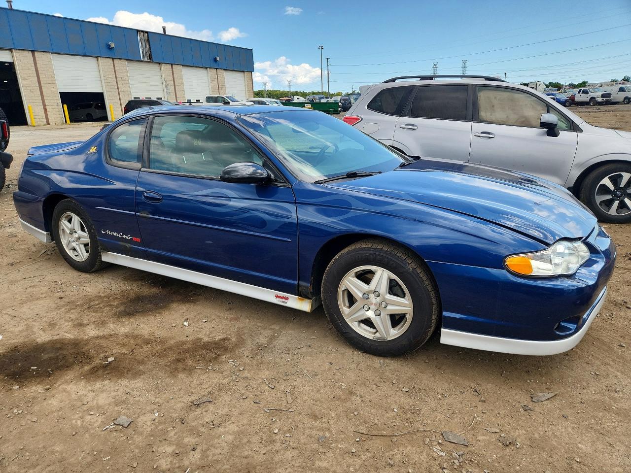 2003 Chevrolet Monte Carlo Ss Blue vin: 2G1WX12K539345943