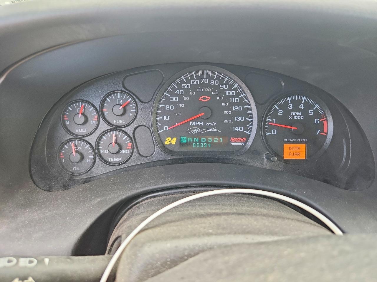 2003 Chevrolet Monte Carlo Ss Blue vin: 2G1WX12K539345943
