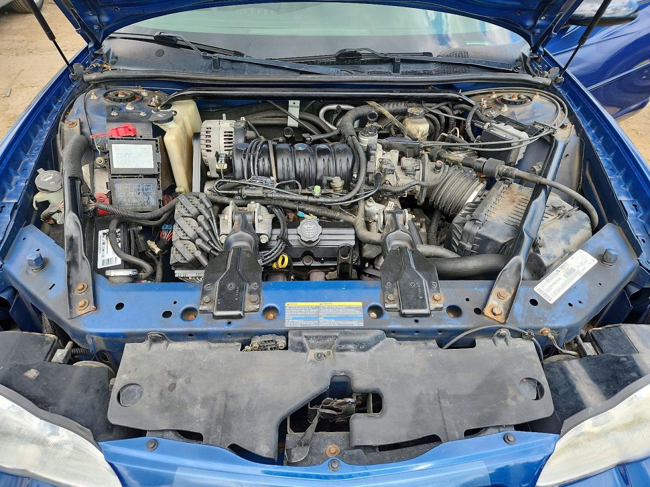 2003 Chevrolet Monte Carlo Ss Blue vin: 2G1WX12K539345943