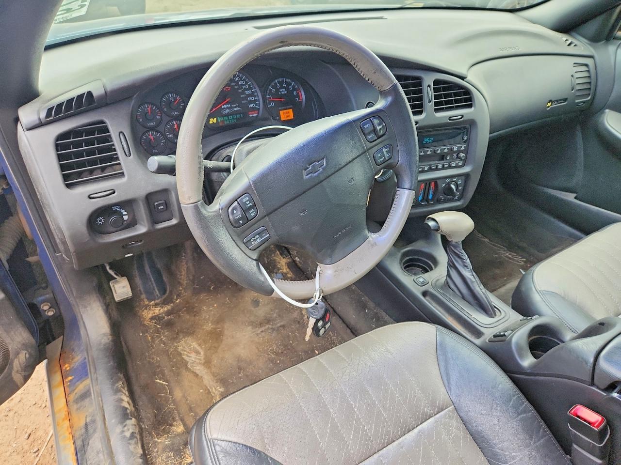 2003 Chevrolet Monte Carlo Ss Blue vin: 2G1WX12K539345943