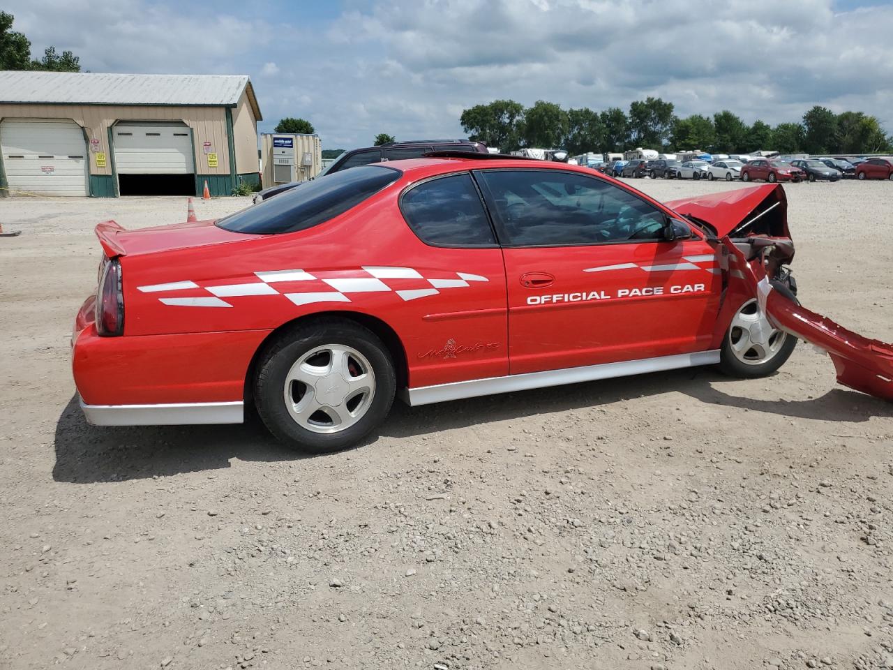 2000 Chevrolet Monte Carlo Ss Red vin: 2G1WX12K5Y9344072