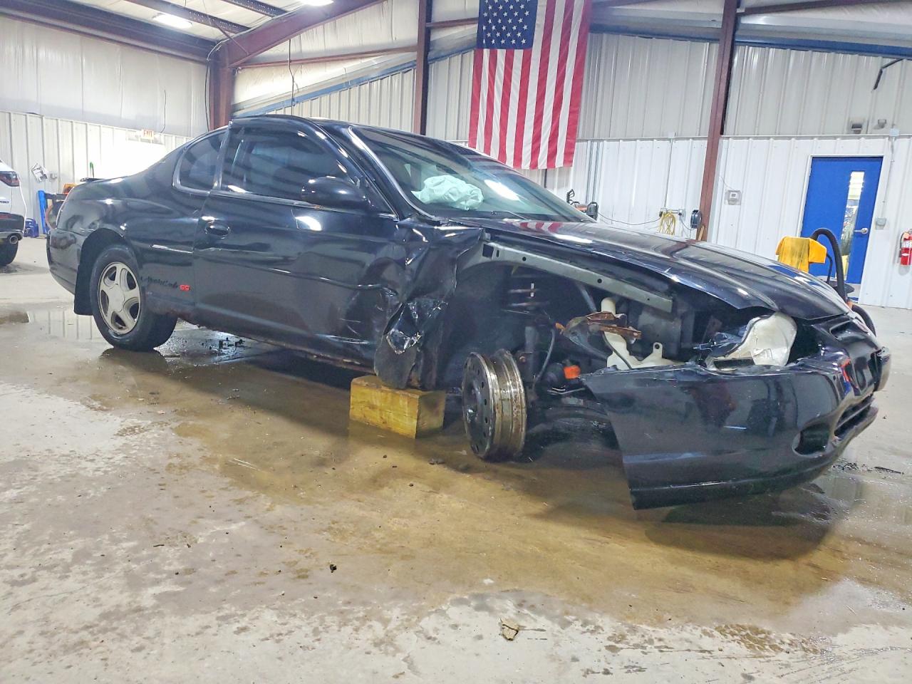 2003 Chevrolet Monte Carlo Ss Black vin: 2G1WX12K739121640