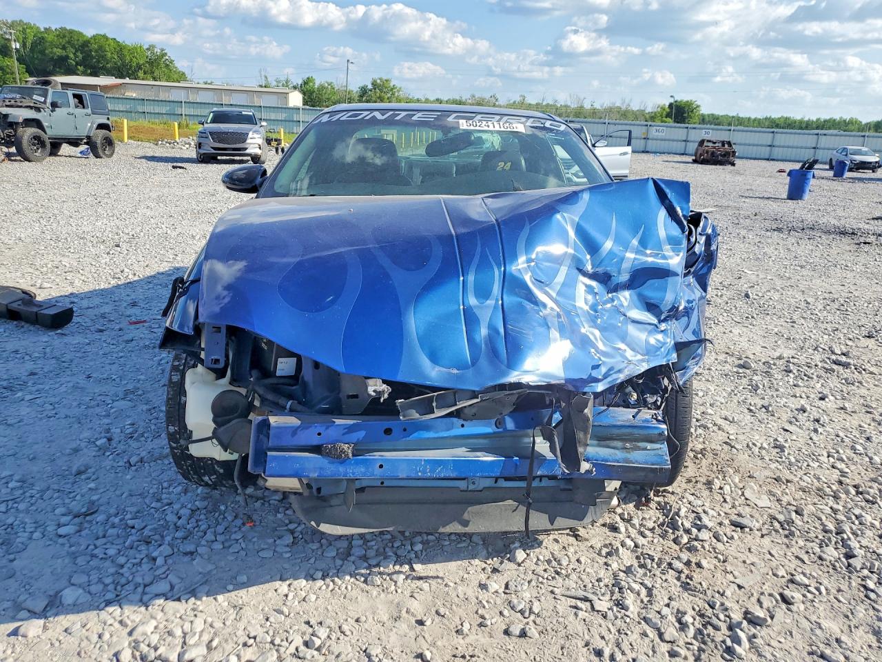2003 Chevrolet Monte Carlo Ss Синий vin: 2G1WX12K739353493