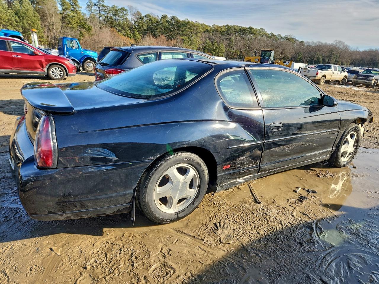2004 Chevrolet Monte Carlo Ss Black vin: 2G1WX12K749216071